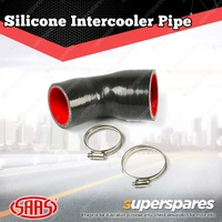SAAS Silicone Intercooler Black Rear Hot Pipe for Mazda BT50 B32 3.2L 2011-2020