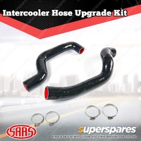 SAAS Silicone Intercooler 2 Pipe and Clamp Kit for Ford Ranger PX 2.2L 2015-2020