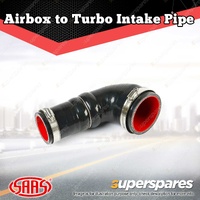 SAAS Silicone Airbox to Turbo Black Intake Pipe for Mitsubishi Triton MQ MR 2.4L