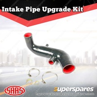 SAAS Silicone Intake Pipe Upgrade Kit Black for Nissan Patrol GU ZD30 2000-2016