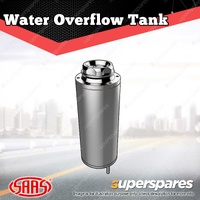 SAAS Water Overflow Tank - Polished Billet 700ml Capacity Universal Fitment