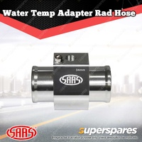 SAAS Water Temp Adapter Rad Hose 34mm Aluminium Inline Sender Adaptor