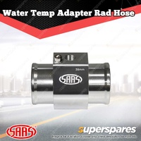SAAS Water Temp Adapter Rad Hose 38mm Aluminium Inline Sender Adaptor