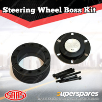 SAAS Steering Wheel Boss Kit Cast Alloy Black for Miscellaneous 40mm Extension
