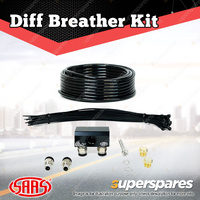 SAAS Diff Breather Kit 2 Port for Mitsubishi Pajero NH NJ NK NL 1991-1999