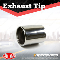 SAAS Stainless Steel Exhaust Tip Secure Onto Exhaust for Ford Falcon EF EL AU