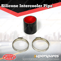 SAAS Silicone Intercooler Black Pipe Cold for Toyota Hilux Landcruiser Prado