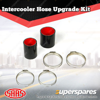 SAAS Silicone I/Cool 2 Pipe and Clamp Kit for Toyota Hilux Landcruiser Prado