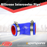 SAAS Silicone Intercooler Blue Rear Hot Pipe for Mazda BT50 B22 B32 3.2L 11-20