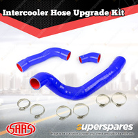 SAAS Silicone Intercooler Blue 3 Pipe Kit for Mazda BT50 B22 2.2L 2011-2020