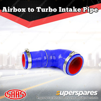 SAAS Silicone Airbox to Turbo Blue Intake Pipe for MItsubishi Triton MQ MR 2.4L