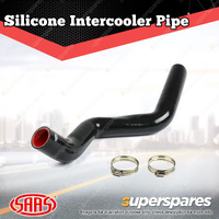 SAAS Silicone Intercooler Black Pipe Cold for Holden Colorado 2.8L 2012-2016