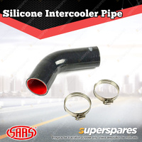 SAAS Silicone Intercooler Black Pipe Cold for Holden Captiva CG 2.2L 2011-2021