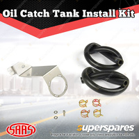 SAAS Oil Catch Tank Install Kit for Toyota Hilux GUN 2.4L 2.8L 2015-On