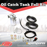 SAAS Oil Catch Tank Full Kit On Billet Can for Toyota Landcruiser 70 2.8TD 23-On