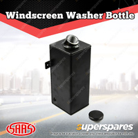 SAAS Windscreen Washer Bottle Black Alloy for Ford Falcon Fairlane 1967-1979