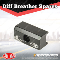 SAAS Diff Breather Manifold Block Billet Aluminium 2 Port Plumbing