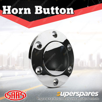 SAAS Horn Button Chrome Billet to Suit Classic Range of Steering Wheels