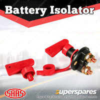 SAAS Battery Isolator Cut Off Switch 100amp 12V/24V 2 Keys Included