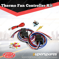 SAAS Electric Thermo Dual Fan Controller Kit on 85 Degree off 76 Degree
