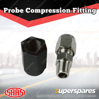 SAAS EGT Probe Compression Fitting 1/8in NPT with Weld In Bung Hex head