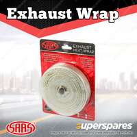 SAAS Exhaust Heat Resistant Wrap Ties Fibreglass Material 25mm x 10m