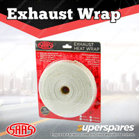 SAAS Exhaust Heat Resistant Wrap Ties Fibreglass Material 25mm x 15m