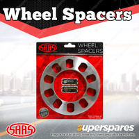 SAAS Wheel Spacers Universal 5 Stud PCDs 3mm Thickness - in a Pack of 2