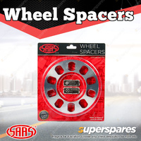 SAAS Wheel Spacers Universal 5 Stud 8mm Thickness Small Diameter Pack of 2