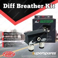 SAAS Diff Breather Kit 2 Port for Holden Rodeo Crewman Commodore Colorado Calais