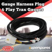 SAAS Gauge Quick Fit Power Harness Plug and Play for Trax Gauges SGH6001