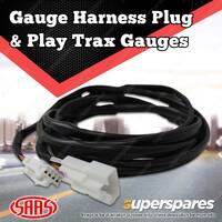 SAAS Gauge Quick Fit Power Harness Plug and Play for Trax Gauges SGH6002