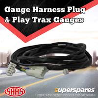 SAAS Gauge Quick Fit Power Harness Plug and Play for Trax Gauges SGH6003