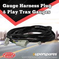 SAAS Gauge Quick Fit Power Harness Plug and Play for Trax Gauges SGH6003