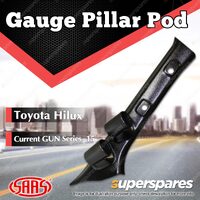 SAAS Gauge Pillar Pod for Toyota Hilux GUN Series 2015-Current Suit 52mm Gauge