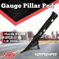 SAAS Gauge Pillar Pod for Mazda BT-50 UR 2015-2020 Suit 52mm Gauge