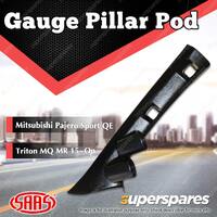 SAAS Gauge Pillar Pod for Mitsubishi Pajero Sport QE Triton MQ MR 2015-On