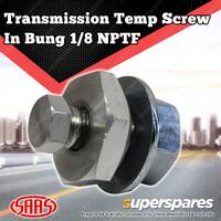 SAAS Transmission Oil Temperature Adaptor Screw in Bung 1/8" NPTF