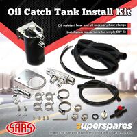 SAAS Oil Catch Tank Install Kit for Ford Ranger PK II 2015 - On Radiator Support