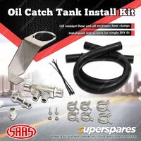 SAAS Oil Catch Tank Install Kit for Ford Ranger PX 2011 - 2015 ECU Bracket