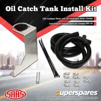 SAAS Oil Catch Tank Install Kit for Nissan Navara D23 2.3L 2015 - On