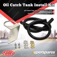 SAAS Oil Catch Tank Install Kit for Nissan Patrol GU 4.2L 1997 - 2006