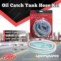 SAAS Oil Catch Tank Hose Kit 10mm ID 2 Metre Length - Hose Clamps Included