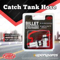 Pair SAAS Catch Tank Hose Fitting 14mm 9/16 Premium Quality Brand New