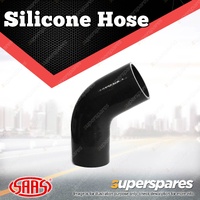 SAAS 67 Deg Elbow Silicone Hose - 70 x 70mm Black Colour Multi Ply Construction