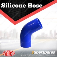 SAAS 67 Deg Elbow Silicone Hose - 70 x 70mm Blue Colour Multi Ply Construction