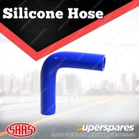SAAS 90 Deg Elbow Silicone Hose - 25 x 25mm Blue Colour Multi Ply Construction