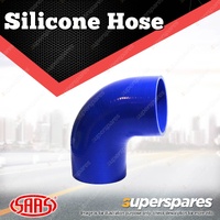 SAAS 90 Deg Elbow Silicone Hose - 89 x 89mm Blue Colour Multi Ply Construction
