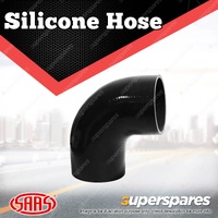 SAAS 90 Deg Elbow Silicone Hose - 95 x 95mm Black Colour Multi Ply Construction