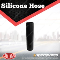 SAAS Straight Silicone Hose - 63 x 63 x 254mm Black Multi Ply Construction